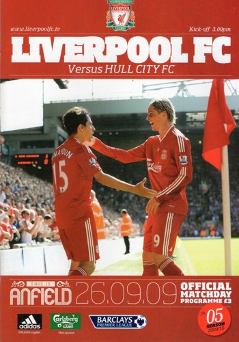 Match programme
